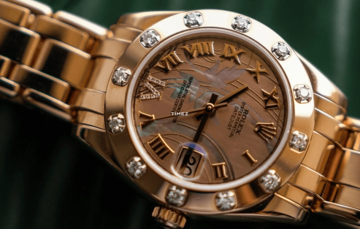 Rolex,Pearlmaster 34mm,34mm,Everose Gold,Rose Gold,Automatic,Day,48hours,81315,81315-0010