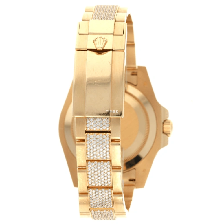 Rolex,GMT-Master II 40mm,40mm,Yellow Gold,Gold,Automatic,Day,Dule Time,116758 SA