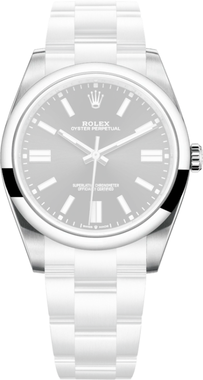 Rolex,Oyster Perpetual 41mm,41mm,Stainless Steel,Black,Automatic,70hours,In-house Caliber,124300,124300-0002