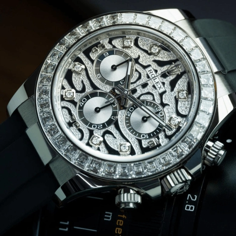 Rolex,Daytona 40mm,40mm,White Gold,Silver,Automatic,Chronograph,72hours,116589TBR,116589TBR-0002