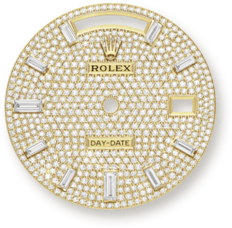 Rolex,Day-Date 40 40mm,40mm,Yellow Gold,Gold,Silver,Automatic,Date,Day,228398TBR,228398TBR-0036