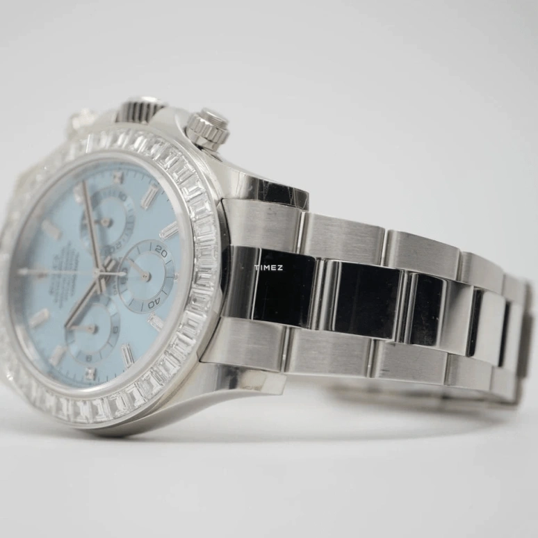 Rolex,Daytona 40mm,40mm,Platinum,Ice Blue,Automatic,Chronograph,72hours,116576TBR,116576TBR-0002