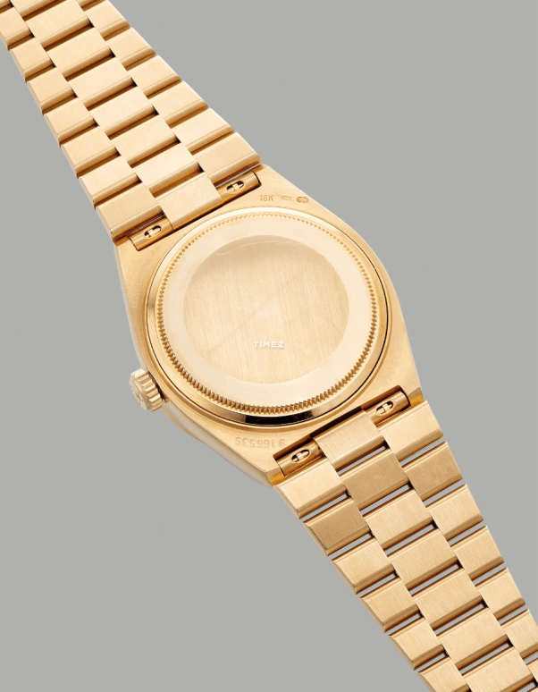 Rolex,Day-Date 36 36mm,36mm,Yellow Gold,Gold,Champagne,Quartz,Date,Day,19048,19048-Sapphire Diamond