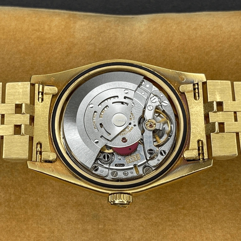 Rolex,Datejust 36 36mm,36mm,Yellow Gold,Black,Brown,Yellow,Automatic,Day,48hours,16238 Tiger Eye
