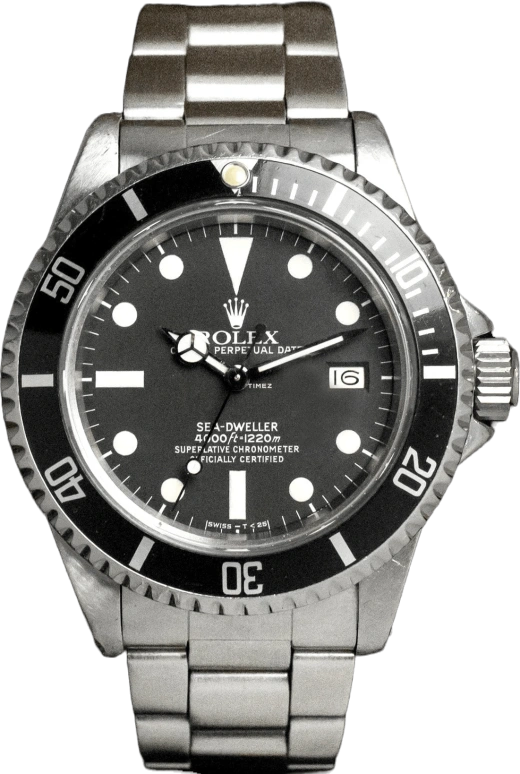 Rolex,Sea-Dweller 40mm,40mm,Stainless Steel,Aluminum Oxide,Black,Automatic,Day,50hours,16660 MATTE MK2