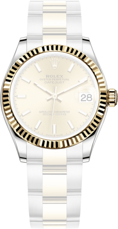 Rolex,Datejust 31 31mm,31mm,Yellow Gold,Stainless Steel,Champagne,Automatic,Day,55hours,278273,278273-0013