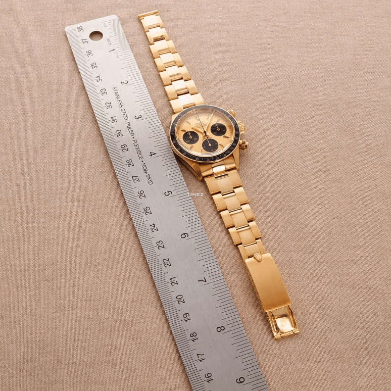 Rolex,Daytona 37mm,37mm,Yellow Gold,Gold,Black,Handwound,Chronograph,48hours,6263,6263-Oyster YG