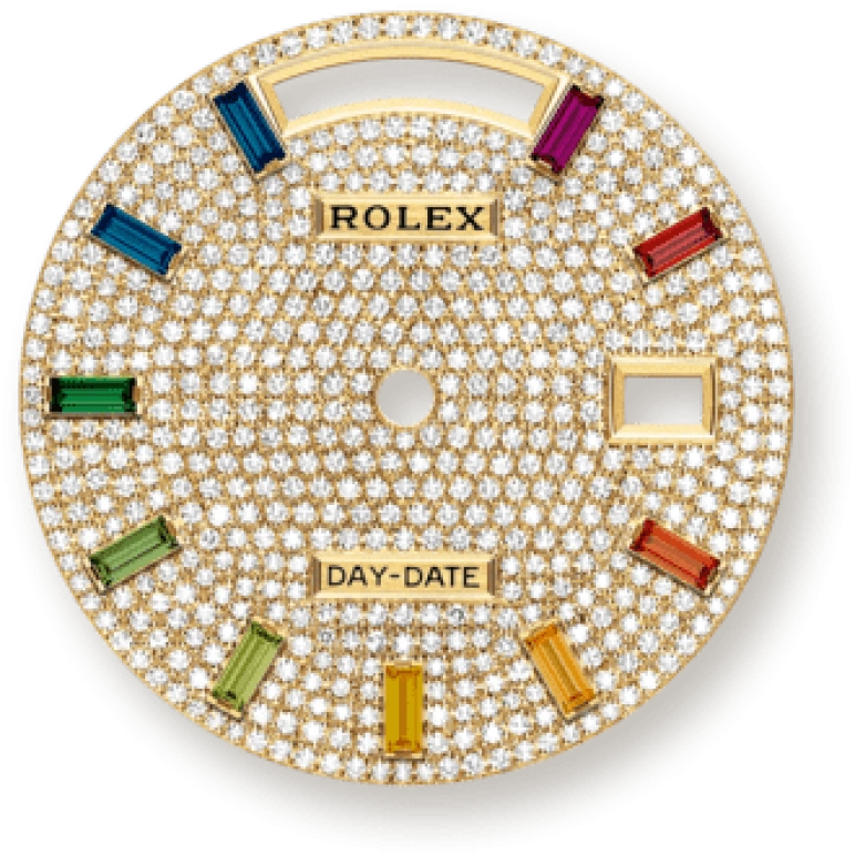 Rolex,Day-Date 36 36mm,36mm,Yellow Gold,Silver,Gold,Automatic,Date,Day,Neymar da Silva Santos Júnior,128348RBR,128348RBR-0031