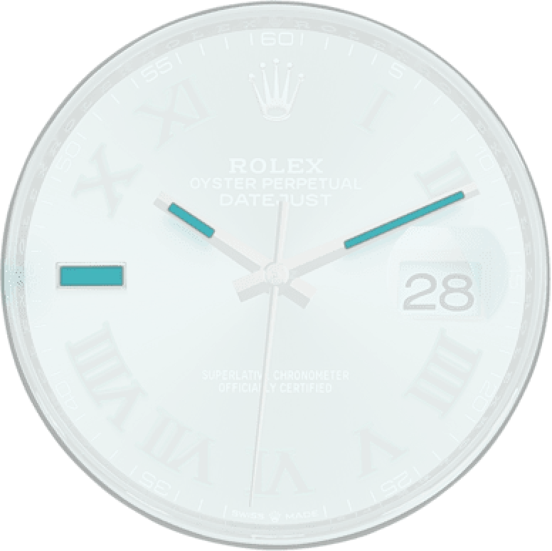 Rolex,Datejust 41 41mm,41mm,Rose Gold,Stainless Steel,Grey,Automatic,Day,70hours,126301,126301-0015