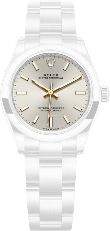 Rolex,Oyster Perpetual 31mm,31mm,Stainless Steel,Silver,Automatic,55hours,In-house Caliber,277200,277200-0001
