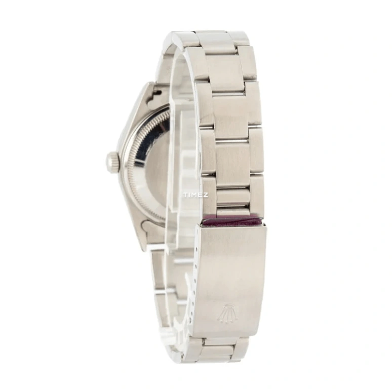 Rolex,Date 34mm,34mm,Stainless Steel,Silver,Automatic,Day,48hours,15200 Silver