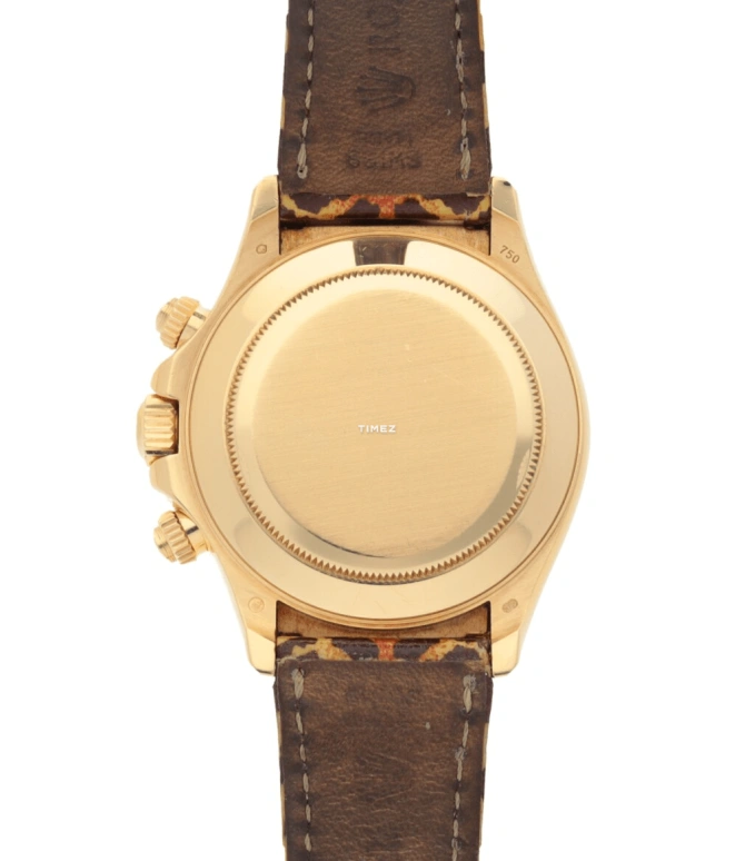 Rolex,Daytona 40mm,40mm,Yellow Gold,Multi-Color,Brown,Black,Automatic,Chronograph,72hours,DJ Khaled,Anuel,116598 SACO