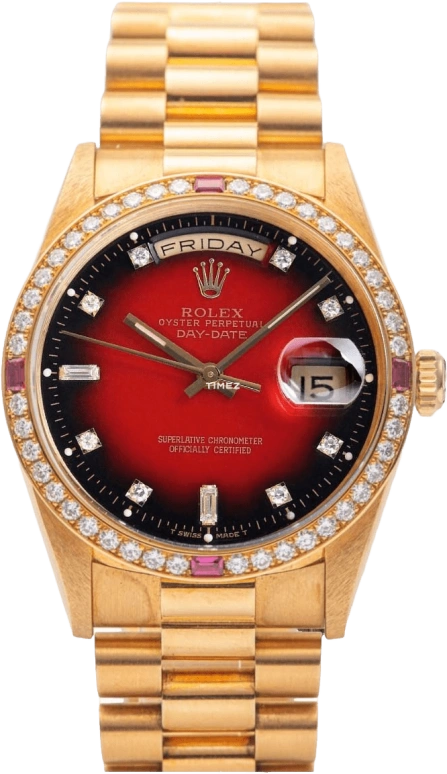 Rolex Day-Date 36 18238 Ruby Diamond