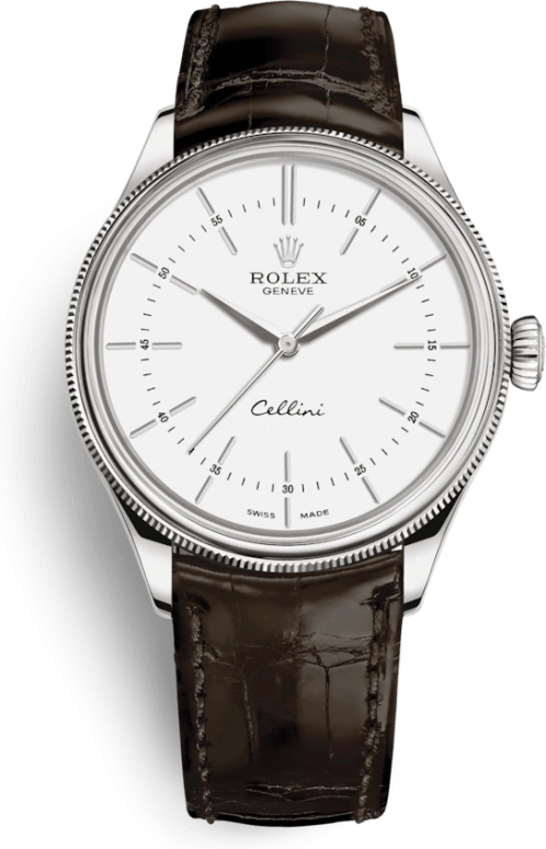 Rolex,Cellini 39mm,39mm,White Gold,White,Automatic,48hours,In-house Caliber,50509,50509-0017