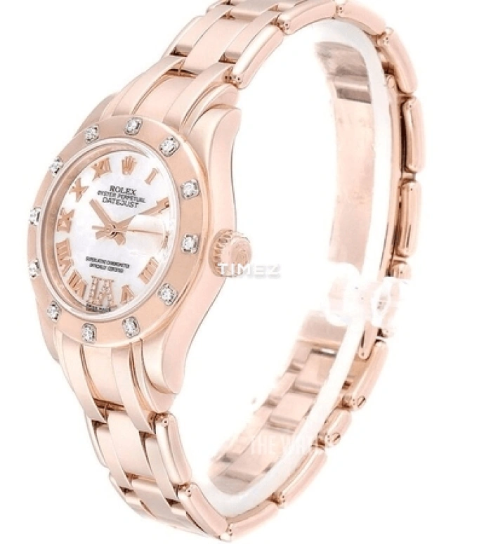 Rolex,Pearlmaster 29mm,29mm,Rose Gold,White,Automatic,Day,55hours,80315,80315-0014