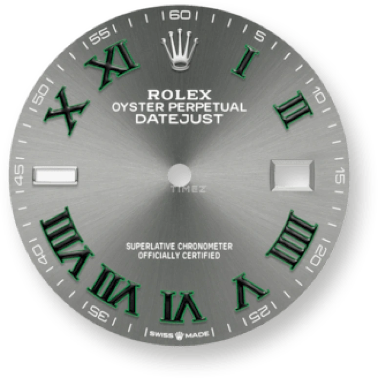 Rolex,Datejust 36 36mm,36mm,Stainless Steel,Grey,Automatic,Day,70hours,126200,126200-0018