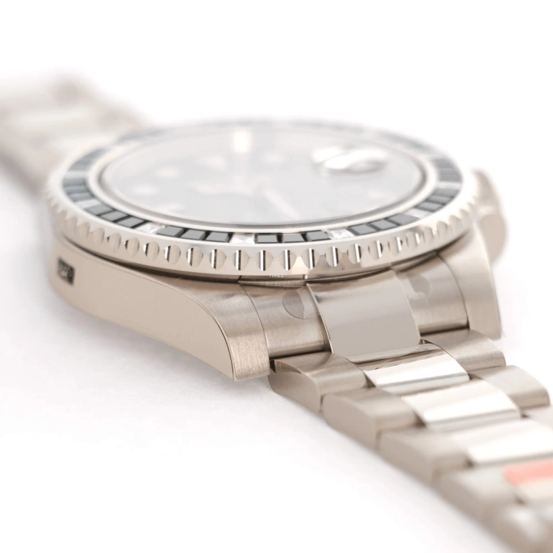Rolex,GMT-Master II 40mm,40mm,White Gold,Black,Automatic,Day,Dule Time,116749SABLNR