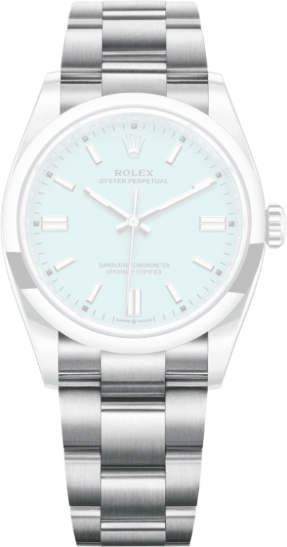 Rolex,Oyster Perpetual 36mm,36mm,Stainless Steel,Turquoise,Automatic,70hours,In-house Caliber,126000,126000-0006