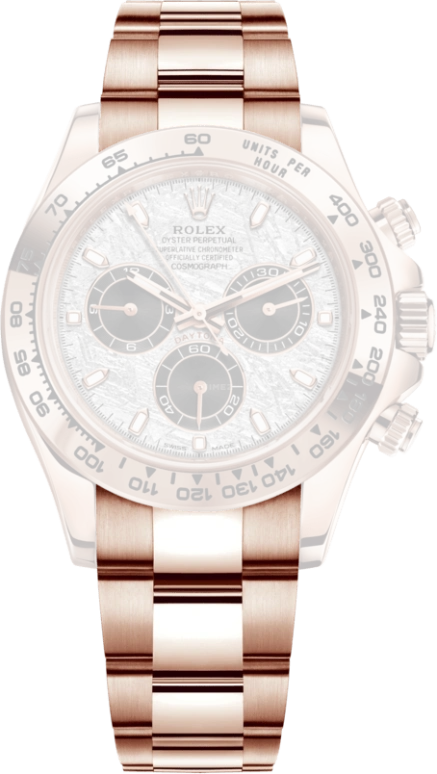 Rolex,Daytona 40mm,40mm,Rose Gold,Silver,Automatic,Chronograph,Column Wheel,116505,116505-0014