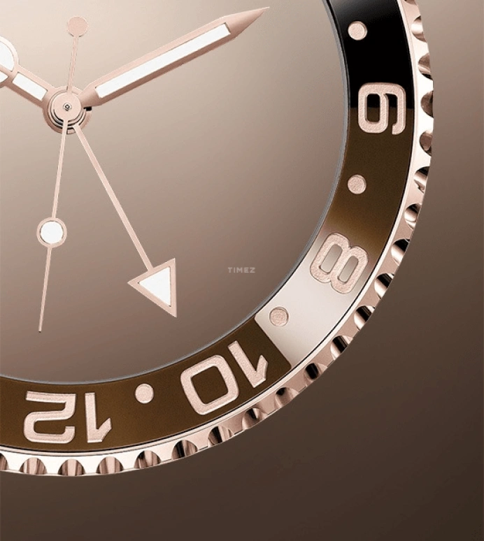 Rolex,GMT-Master II 40mm,40mm,Everose Gold,Black,Automatic,Day,Dule Time,Aymeric Laporte,Cristian Romero,Dwayne Johnson,Roger Federer,Cuti,126715CHNR,126715CHNR-0001