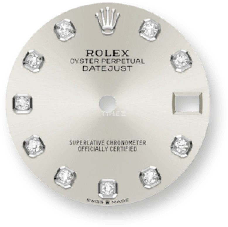 Rolex,Datejust 31 31mm,31mm,White Gold,Stainless Steel,Silver,Automatic,Day,55hours,278384RBR,278384RBR-0033