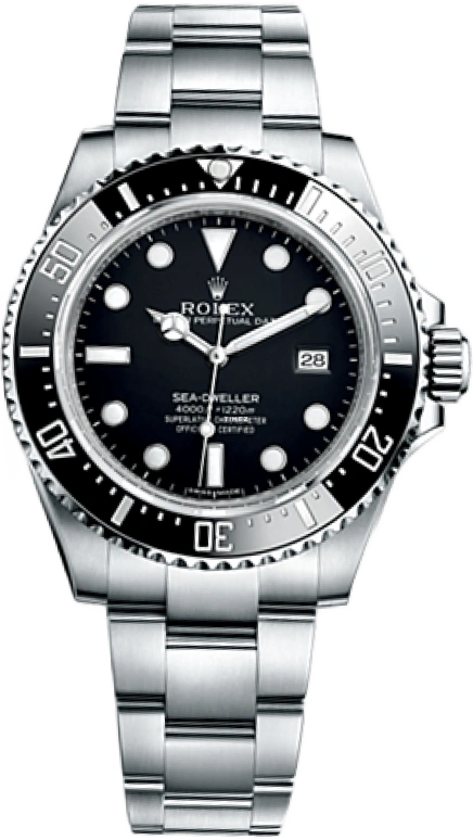 Rolex,Sea-Dweller 40mm,40mm,Oystersteel,Ceramic,Black,Automatic,Day,48hours,116600,116600-0003