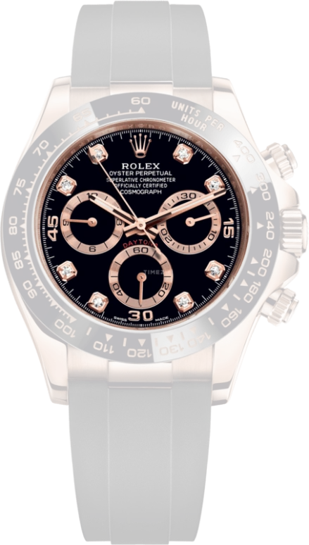 Rolex,Daytona 40mm,40mm,Ceramic,Rose Gold,Black,Automatic,Chronograph,Column Wheel,116515LN,116515LN-0057