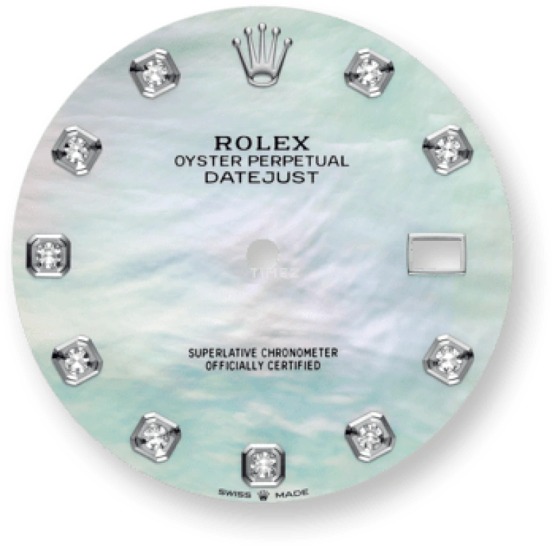 Rolex,Datejust 41 41mm,41mm,White Gold,Stainless Steel,White,Automatic,Day,70hours,126334,126334-0020