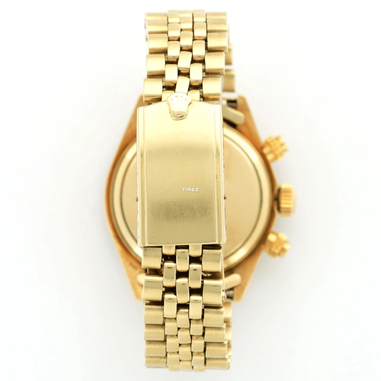 Rolex,Daytona 37mm,37mm,Yellow Gold,Gold,Black,Handwound,Chronograph,48hours,6263,6263-Jubilee YG
