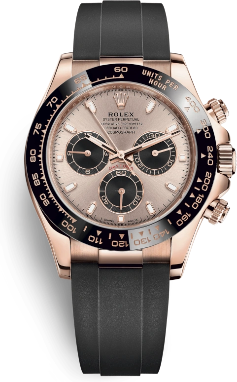 Rolex,Daytona 40mm,40mm,Ceramic,Rose Gold,Pink,Automatic,Chronograph,Column Wheel,116515LN,116515LN-0059