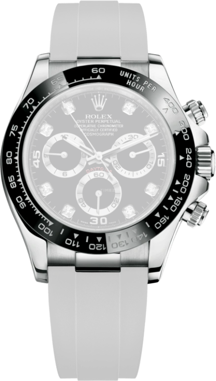 Rolex,Daytona 40mm,40mm,Ceramic,White Gold,Black,Automatic,Chronograph,72hours,Neymar,116519LN,116519LN-0025