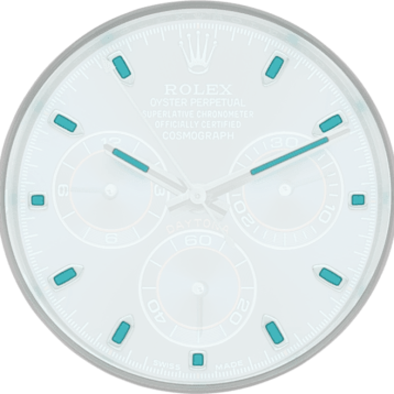 Rolex,Daytona 40mm,40mm,White Gold,Blue,Automatic,Chronograph,Column Wheel,116509,116509-0071