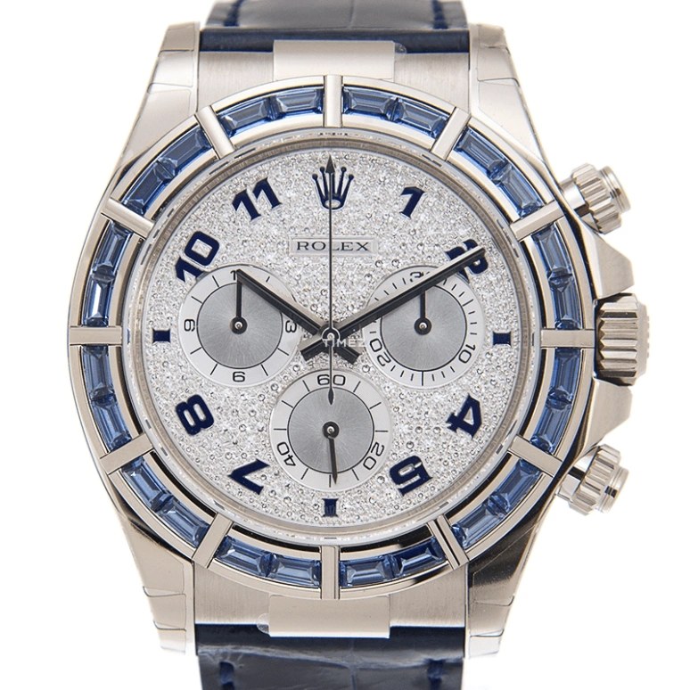 Rolex,Daytona 40mm,40mm,White Gold,Silver,Automatic,Chronograph,72hours,116589SACI,116589SACI-BLAR