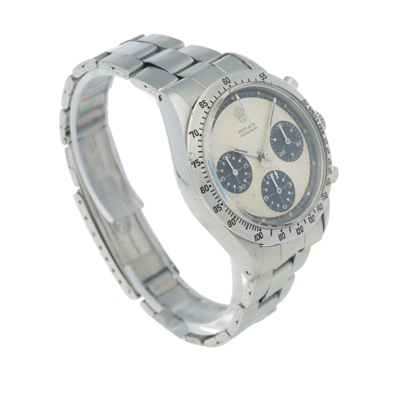 Rolex,Daytona 37mm,37mm,Stainless Steel,Cream,White,Handwound,Chronograph,48hours,6262 paul newman