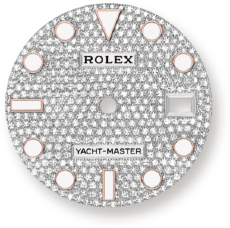Rolex,Yacht-Master 40mm,40mm,Ceramic,Rose Gold,Silver,Automatic,Day,70hours,LeBron James,126655,126655-0005