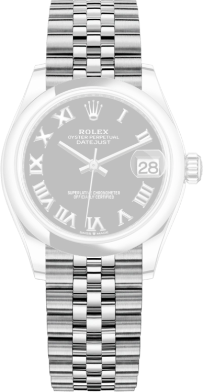 Rolex,Datejust 31 31mm,31mm,Stainless Steel,Black,Automatic,Day,55hours,278240,278240-0002