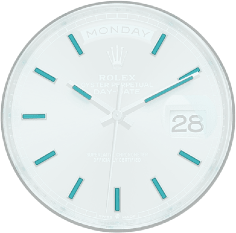 Rolex,Day-Date 40 40mm,40mm,Platinum,Grey,Automatic,Date,Day,228396TBR,228396TBR-0031