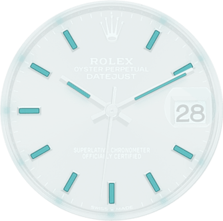 Rolex,Datejust 31 31mm,31mm,White Gold,Stainless Steel,Grey,Automatic,Day,55hours,278384RBR,278384RBR-0020