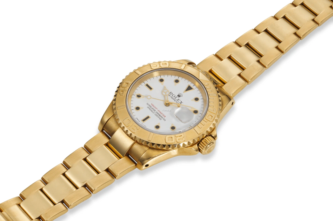 Rolex,Yacht-Master 40mm,40mm,Yellow Gold,White,Automatic,Day,48hours,David Beckham,16628,16628-0001