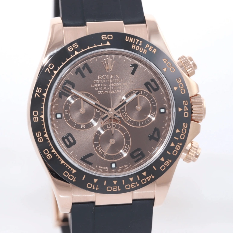 Rolex,Daytona 40mm,40mm,Ceramic,Rose Gold,Brown,Automatic,Chronograph,72hours,116515LN,116515LN-0004