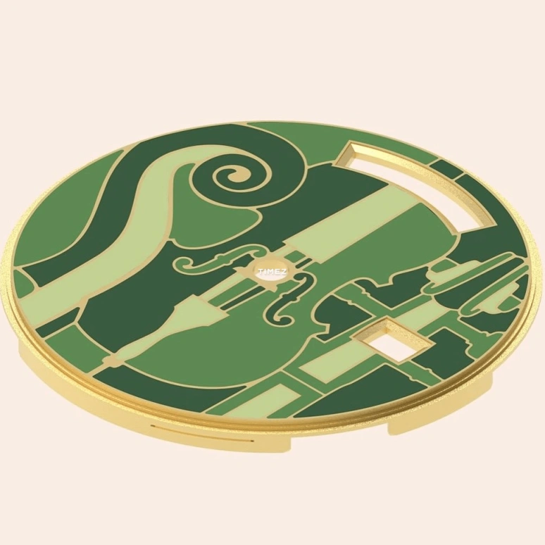 Rolex,Day-Date 36 36mm,36mm,Yellow Gold,Green,Automatic,Date,Day,Vienna Philharmonic