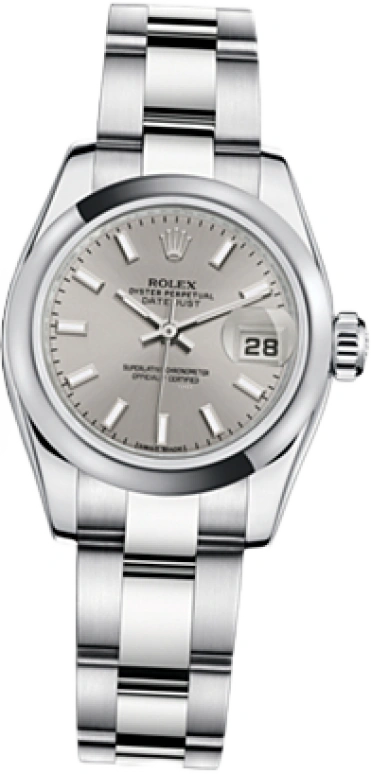 Rolex,Lady-Datejust 26mm,26mm,Stainless Steel,Silver,Automatic,Day,48hours,179160,179160-0023