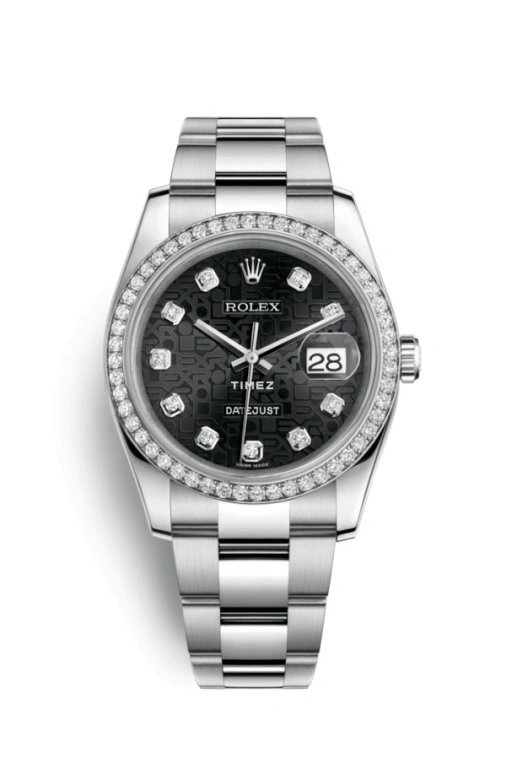 Rolex,Datejust 36 36mm,36mm,Oystersteel,Stainless Steel,Black,Automatic,Day,48hours,116244,116244-0016