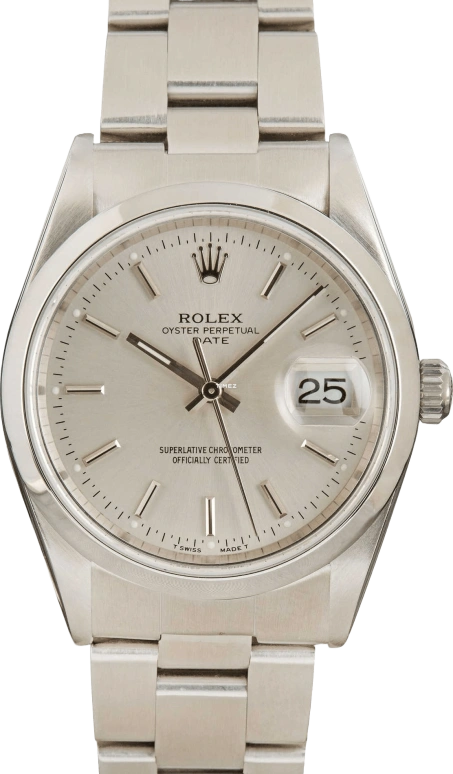 Rolex Date 15200 Silver