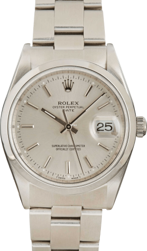 Rolex Date 15200 Silver