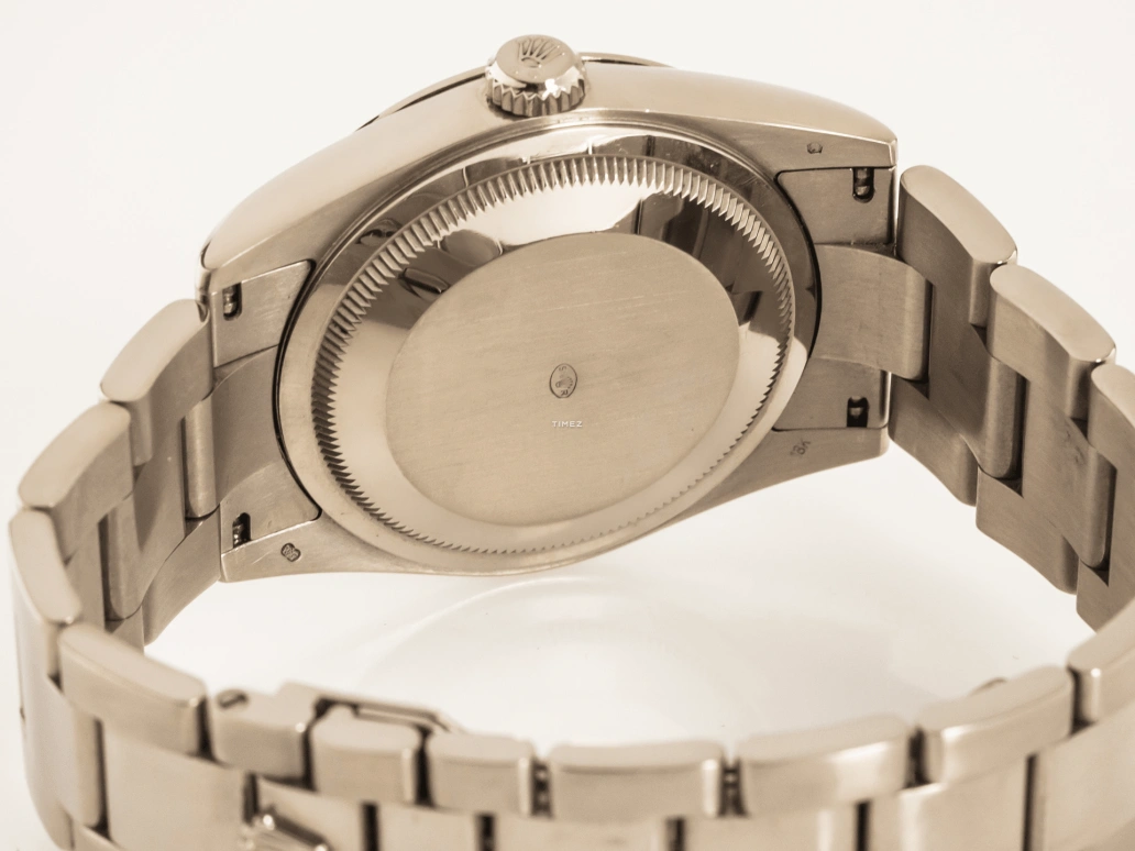 Rolex,Day-Date 36 36mm,36mm,White Gold,Blue,Automatic,Date,Day,118209,118209-Blue Wave