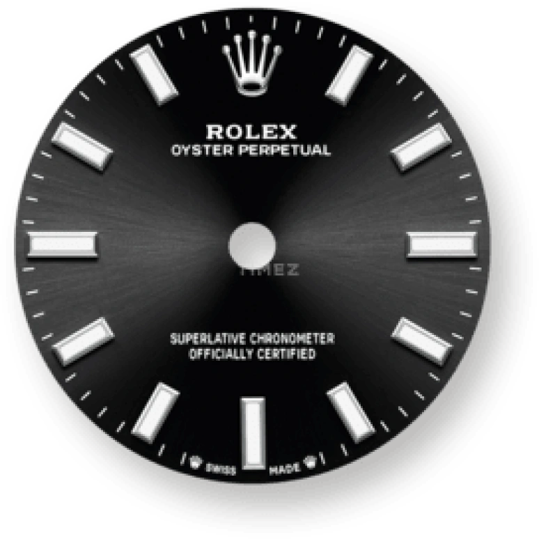 Rolex,Oyster Perpetual 28mm,28mm,Stainless Steel,Black,Automatic,55hours,In-house Caliber,276200,276200-0002