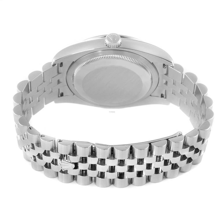 Rolex,Datejust 36 36mm,36mm,Stainless Steel,White Gold,Blue,Automatic,Day,48hours,116264,116264-0002