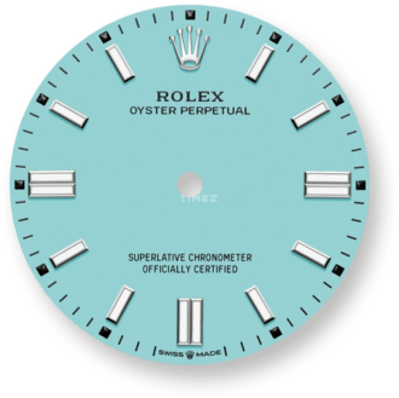 Rolex,Oyster Perpetual 36mm,36mm,Stainless Steel,Turquoise,Automatic,70hours,In-house Caliber,126000,126000-0006