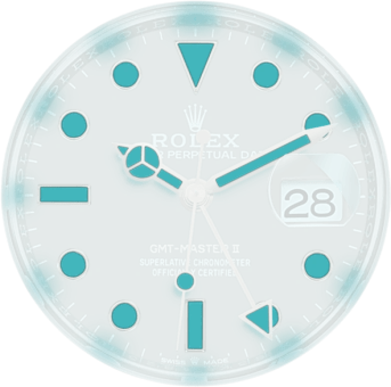 Rolex,GMT-Master II 40mm,40mm,Rose Gold,Stainless Steel,Black,Automatic,Day,Dule Time,Tom Holland,126711CHNR,126711CHNR-0002